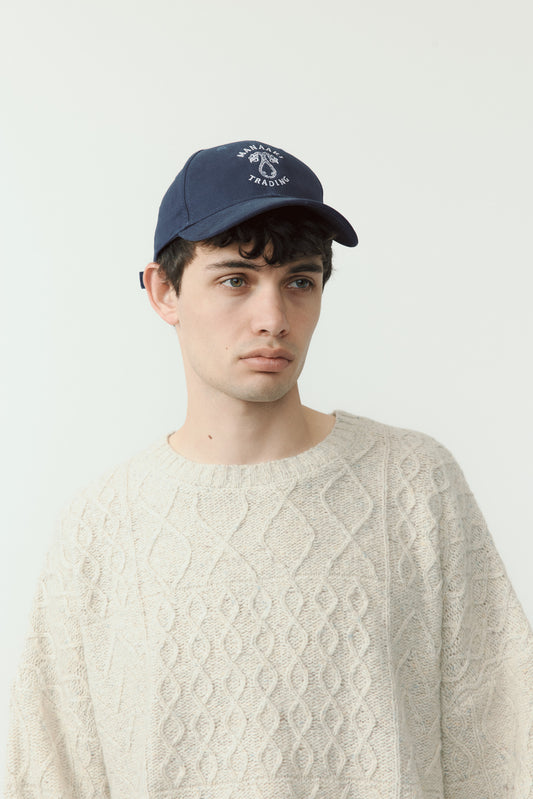 Manaaki Trading Emblem Cap - Navy