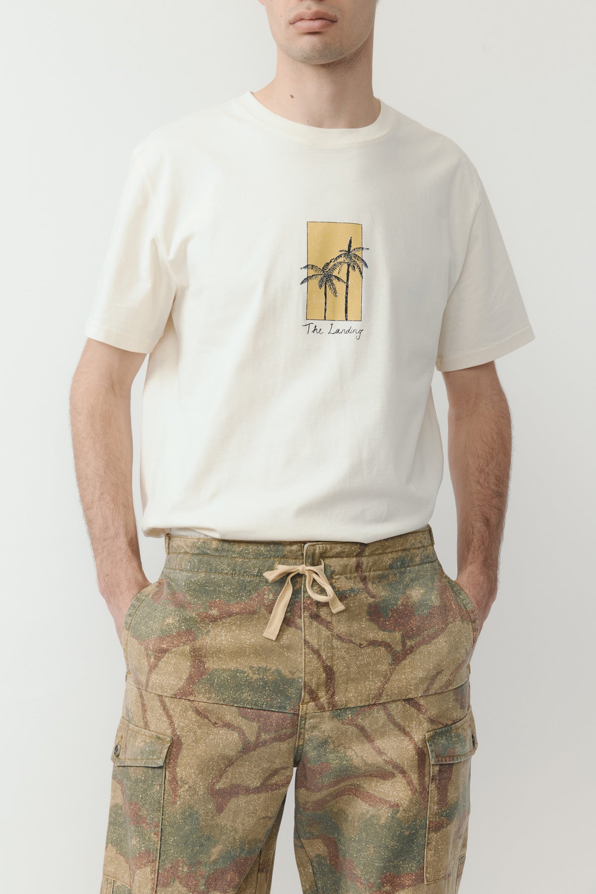 Niha Camouflage-Print Cargo Pants