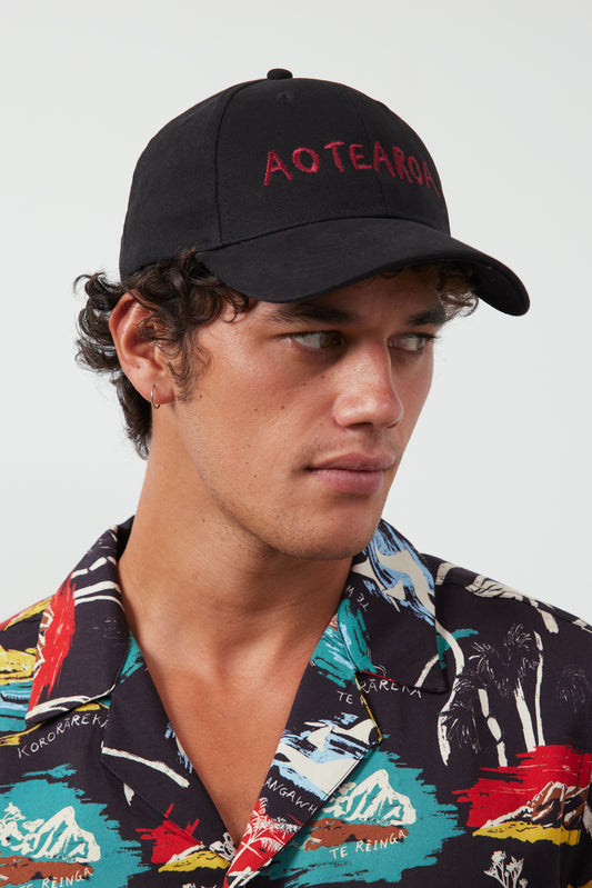 Aotearoa Embroidered Cap