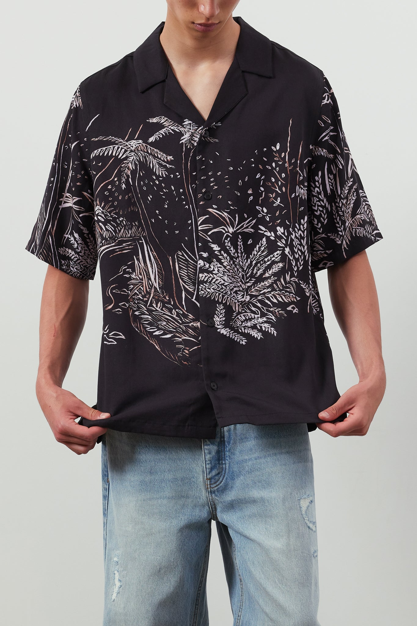 Waihi Tapu Printed Lyocell Shirt