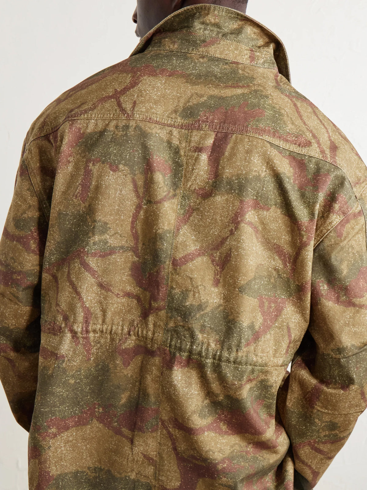 Niha Camouflage-Print Cotton Jacket