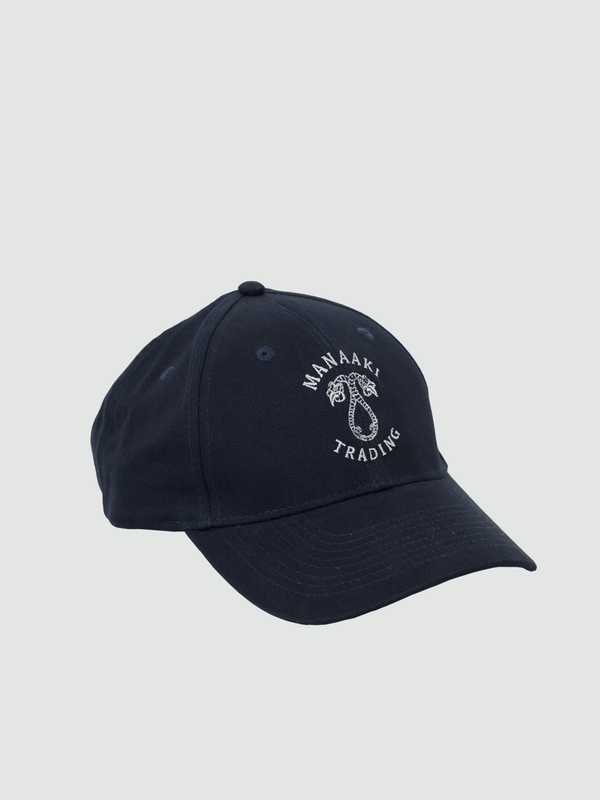 Manaaki Trading Emblem Cap - Navy