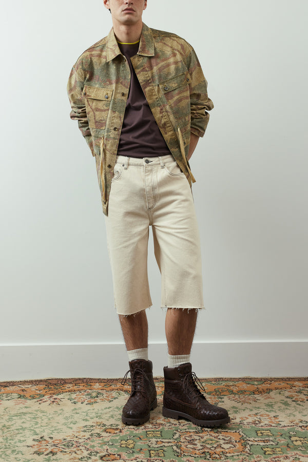 Niha Camouflage-Print Cotton Jacket