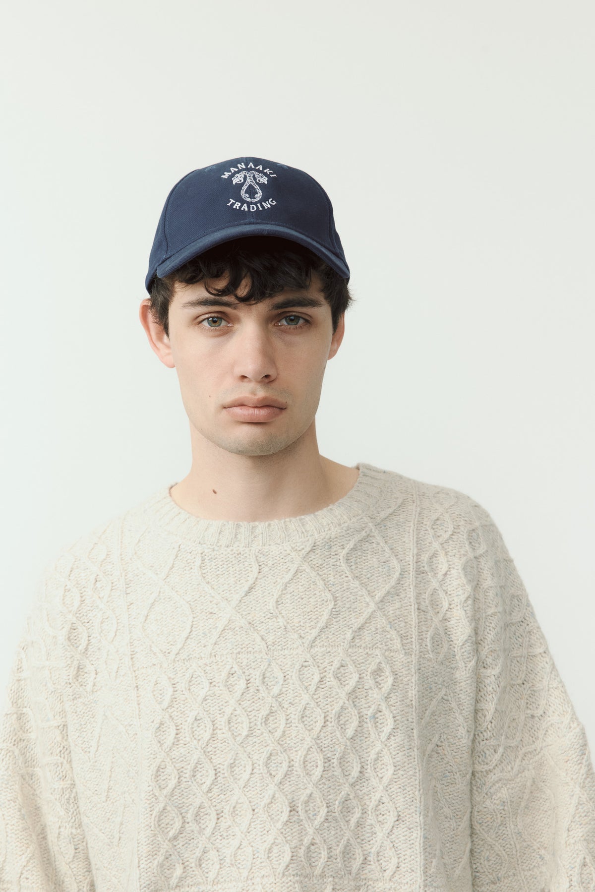 Manaaki Trading Emblem Cap - Navy