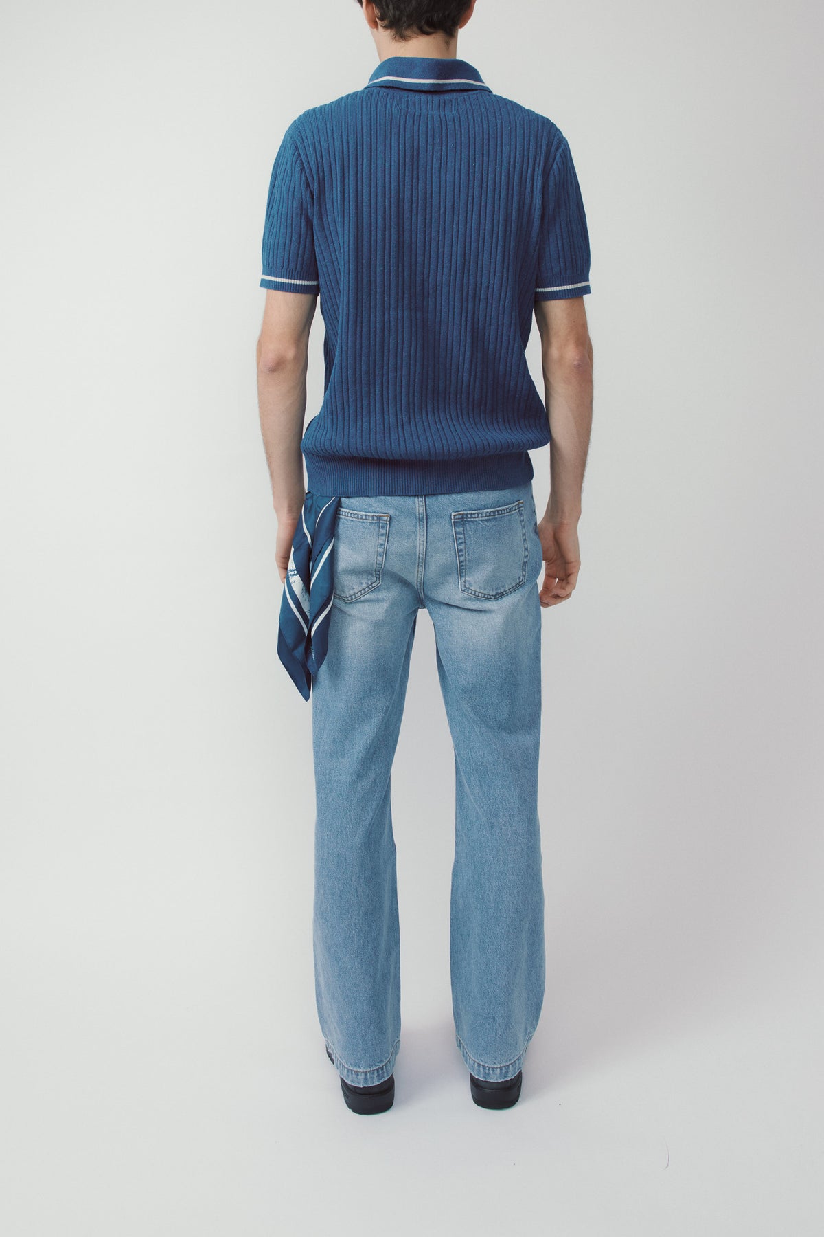 Kaea Embroidered Cotton, Hemp and Silk-Blend Knitted Polo Shirt