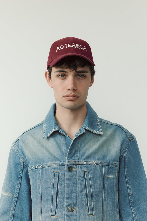 Aotearoa Embroidered Cap