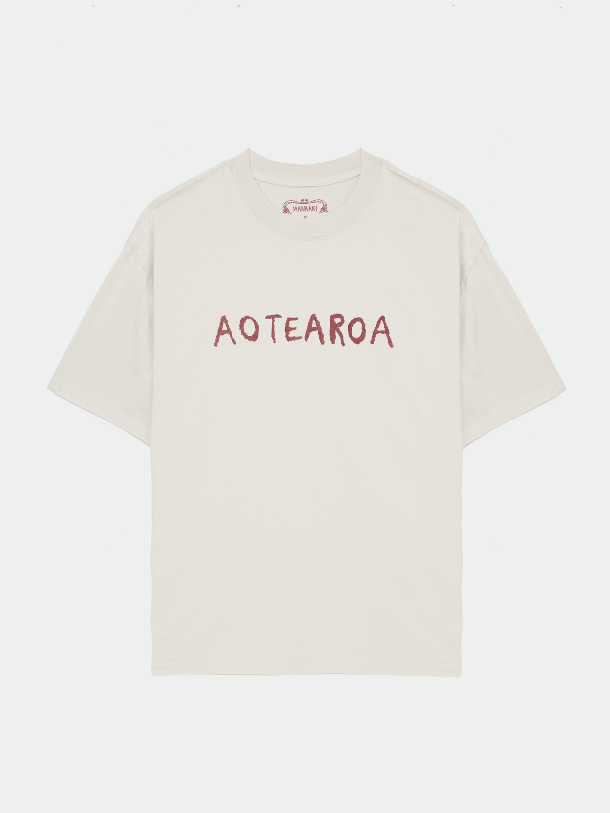 Aotearoa Print Cotton-Jersey T-Shirt