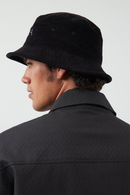 Aotearoa Embroidered Corduroy Bucket Hat