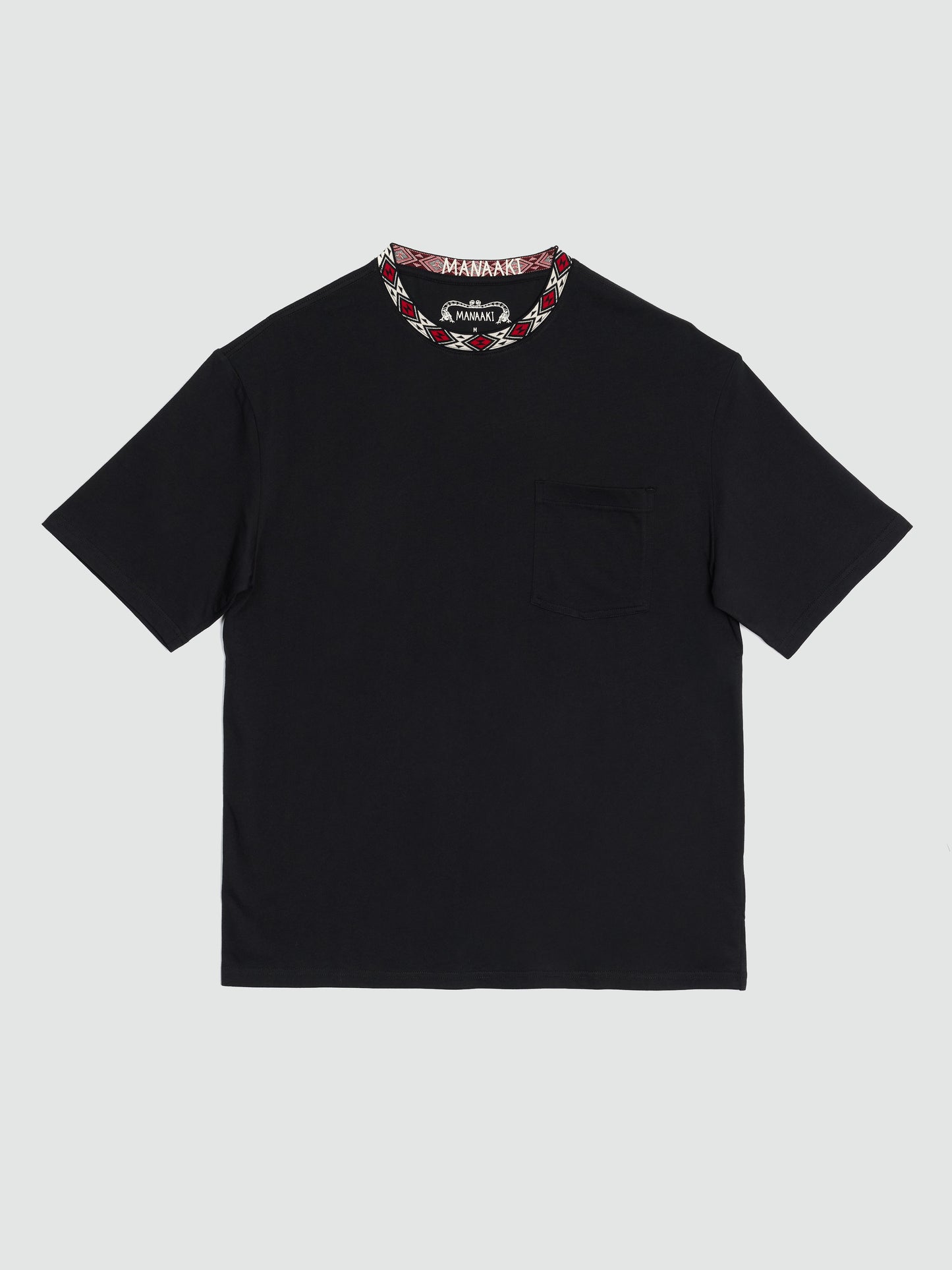 Tu Meke Oversized Neck Band Cotton-Jersey T-Shirt