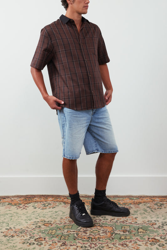 Ariki Check Cotton and Lyocell-Twill Shirt