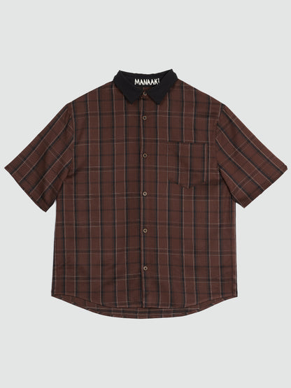 Ariki Check Cotton and Lyocell-Twill Shirt