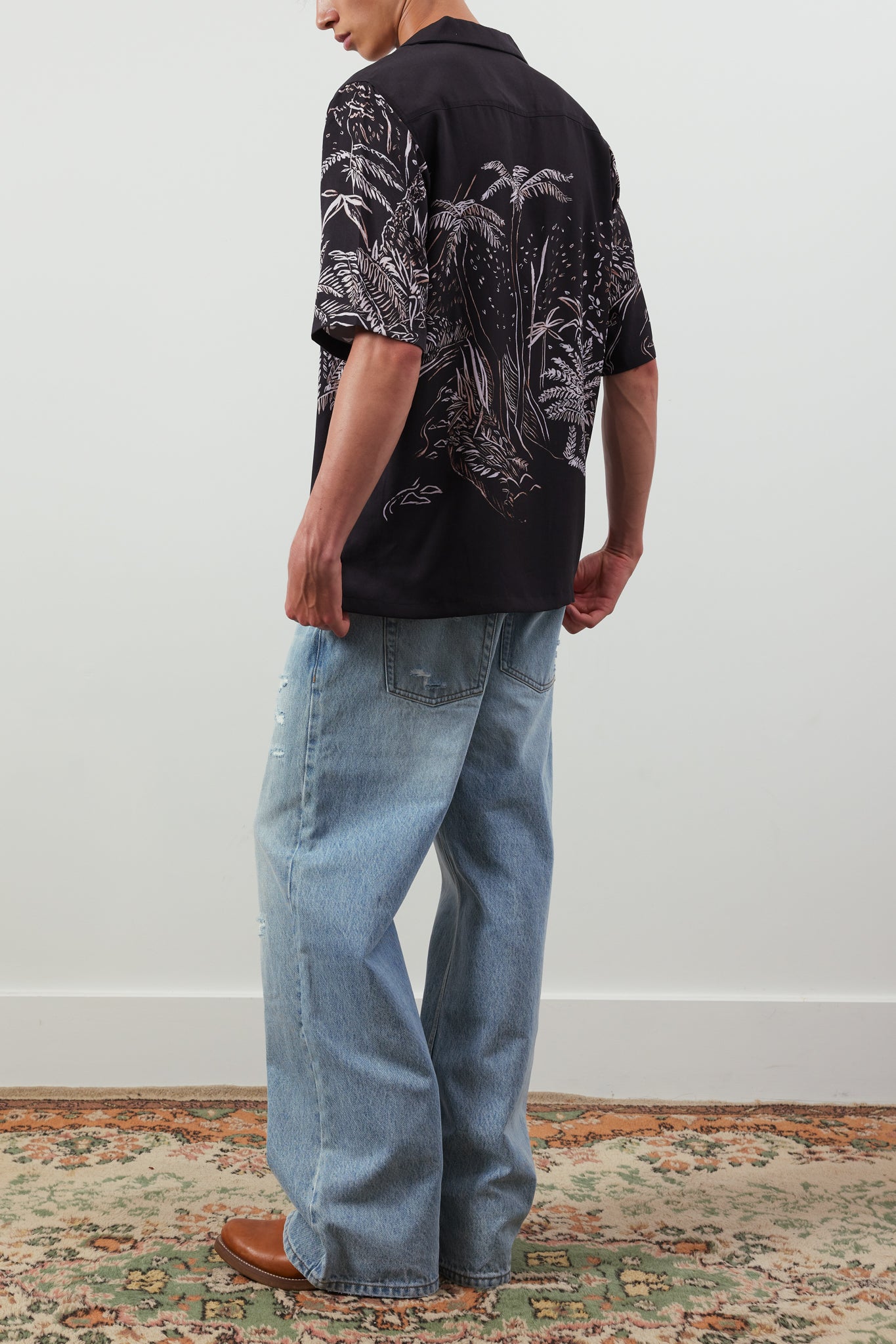 Waihi Tapu Printed Lyocell Shirt