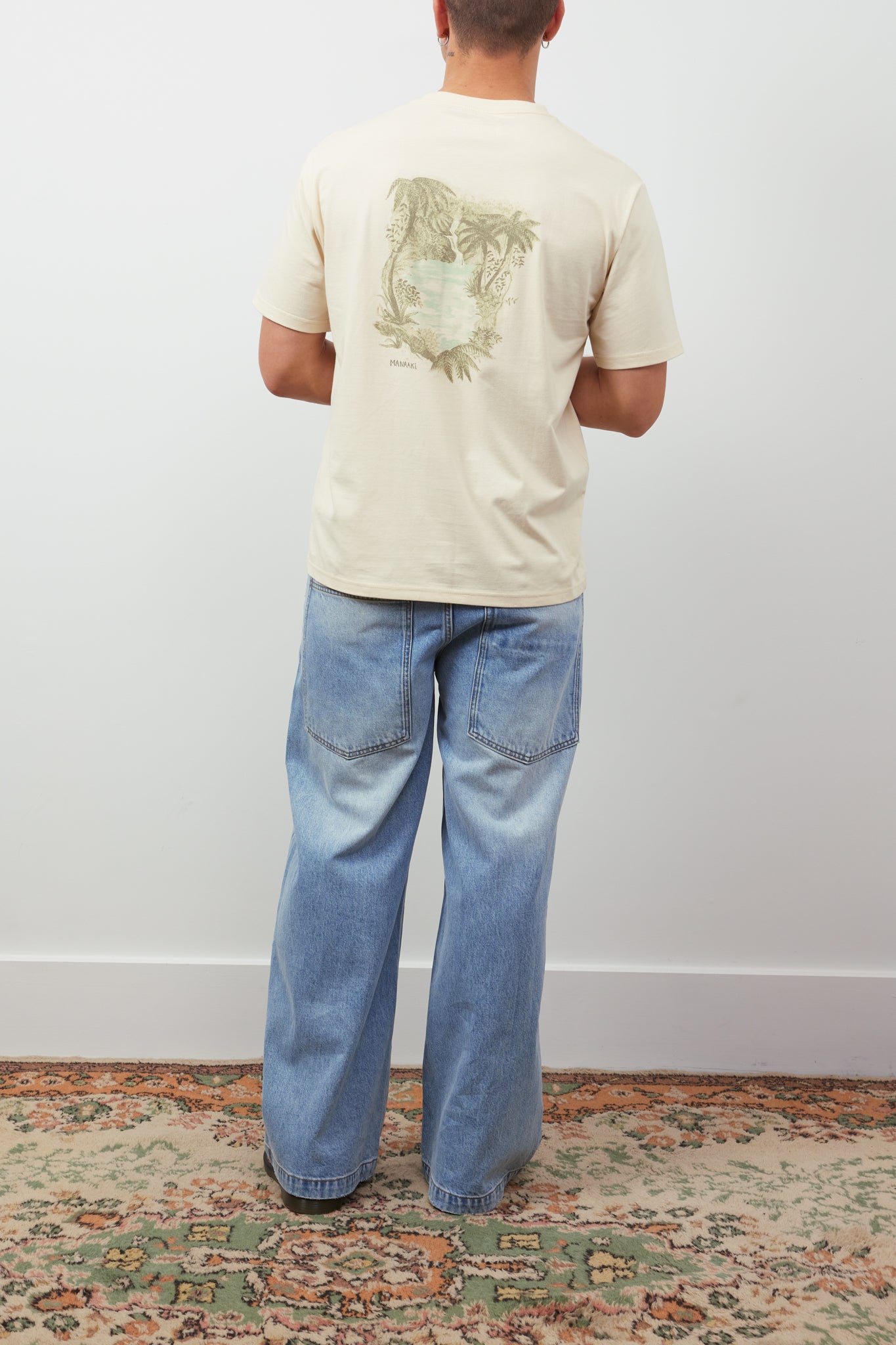 Muriwai Printed Cotton-Jersey T-Shirt