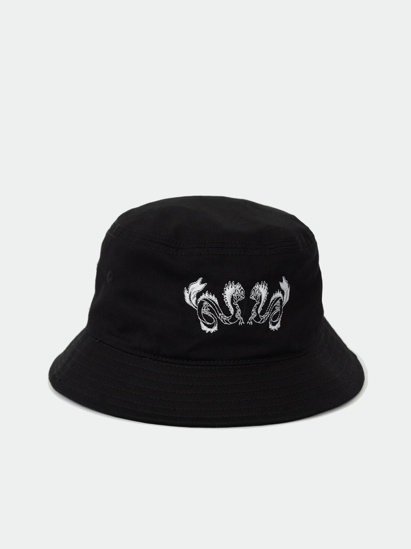 Taniwha Embroidered Bucket Hat