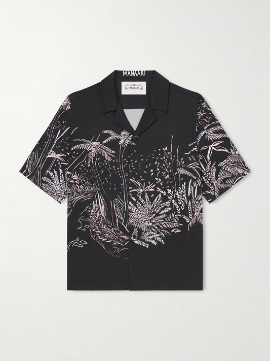 Waihi Tapu Printed Lyocell Shirt
