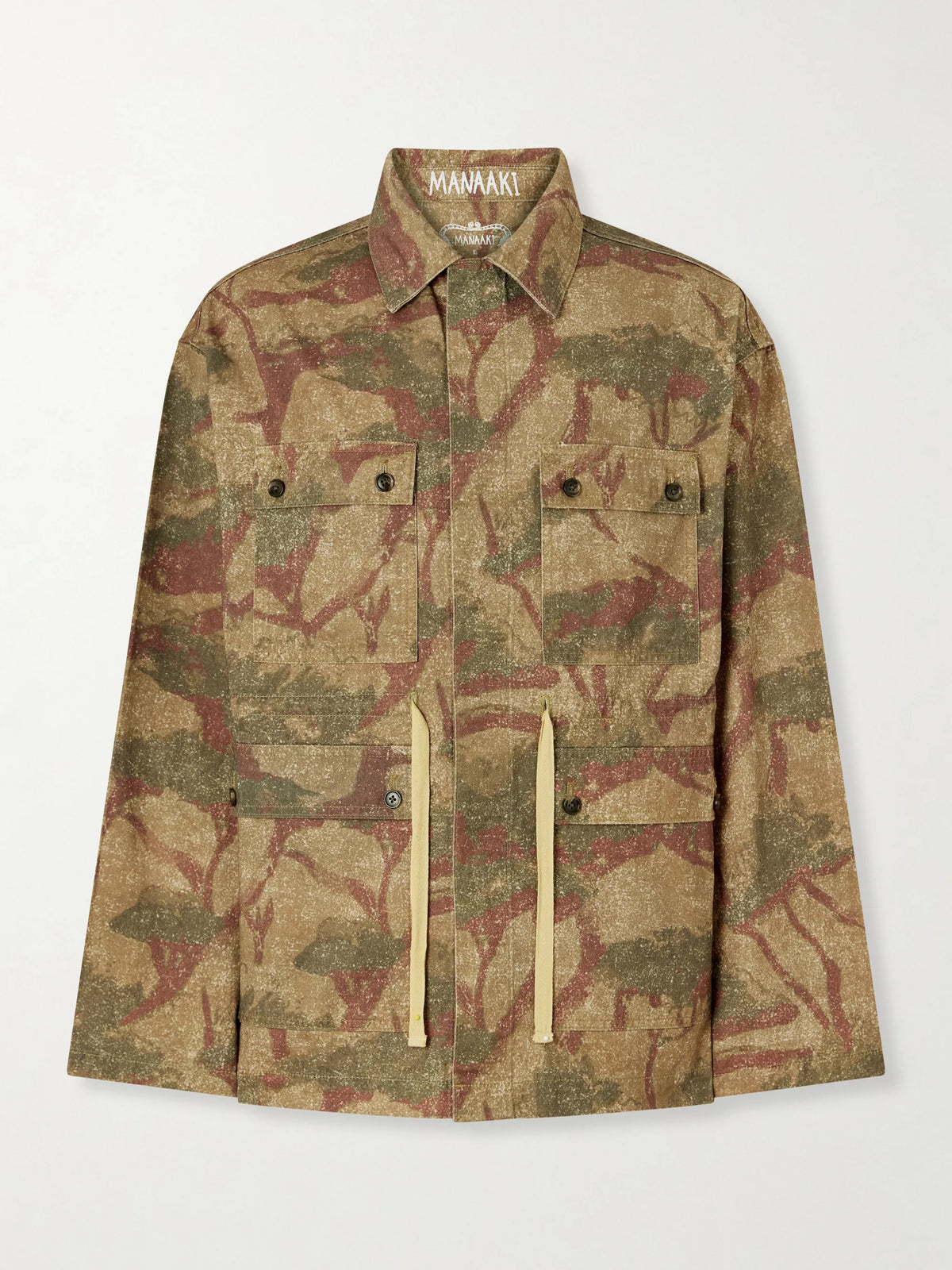 Niha Camouflage-Print Cotton Jacket