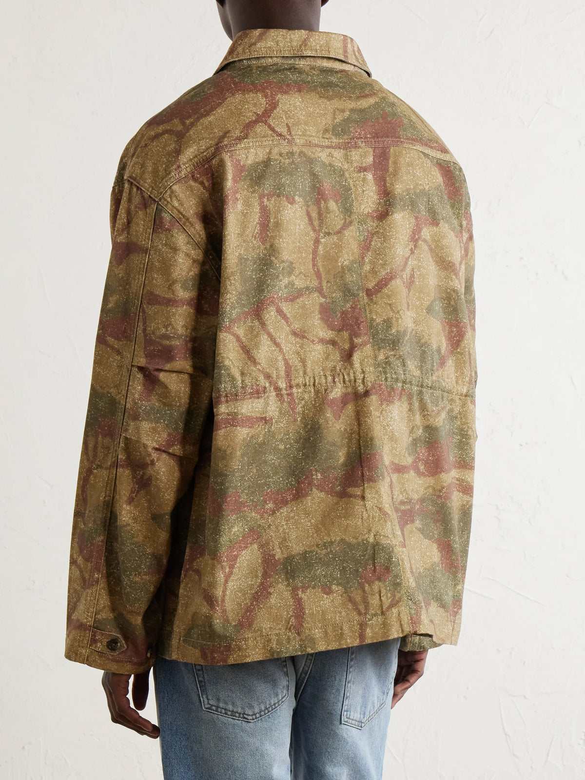 Niha Camouflage-Print Cotton Jacket